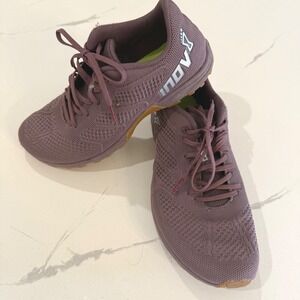 Inov-8 F-Lite 245 Womens Training Shoes Size 9.5 Purple Gum Knit Sneakers Mens 8